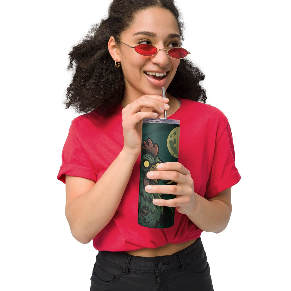 Chasse d'Halloween Zombie Poulet Tumbler en acier inoxydable