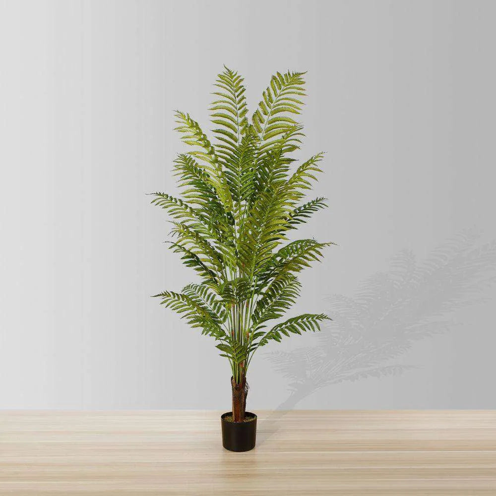 Plante artificielle Gali en pot, fougère 5 pi