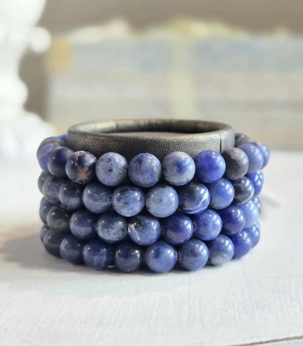 Bracelet en Sodalite Naturelle