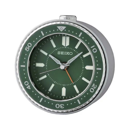 Réveil de bureau SEIKO Vert | QHE184M