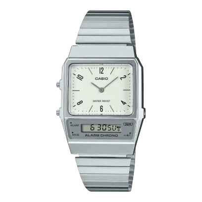 CASIO Vintage Argent | AQ-800E-7A2VT