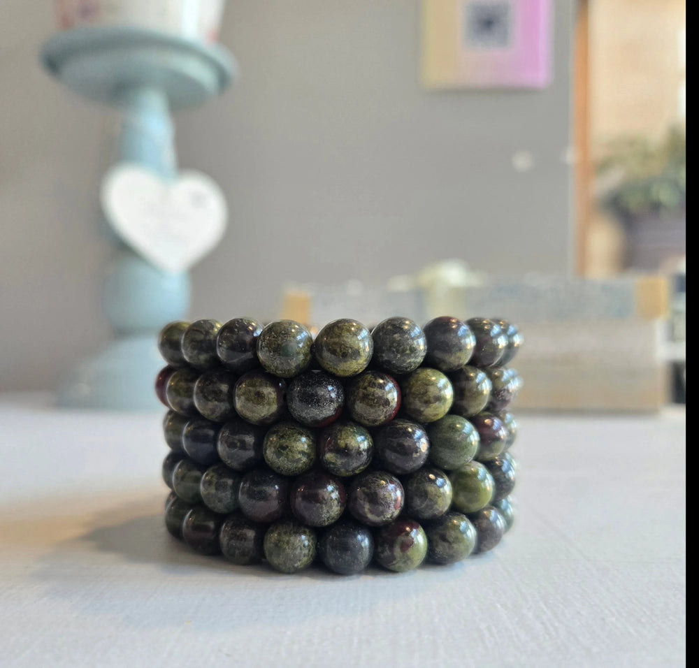 Bracelet en Jaspe Sang de Dragon