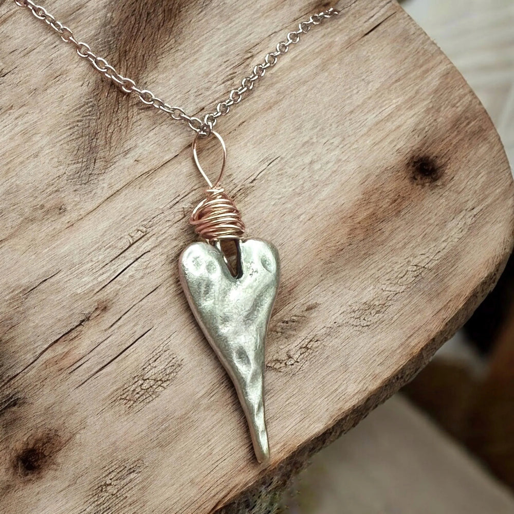Collier Cœur Filigrane