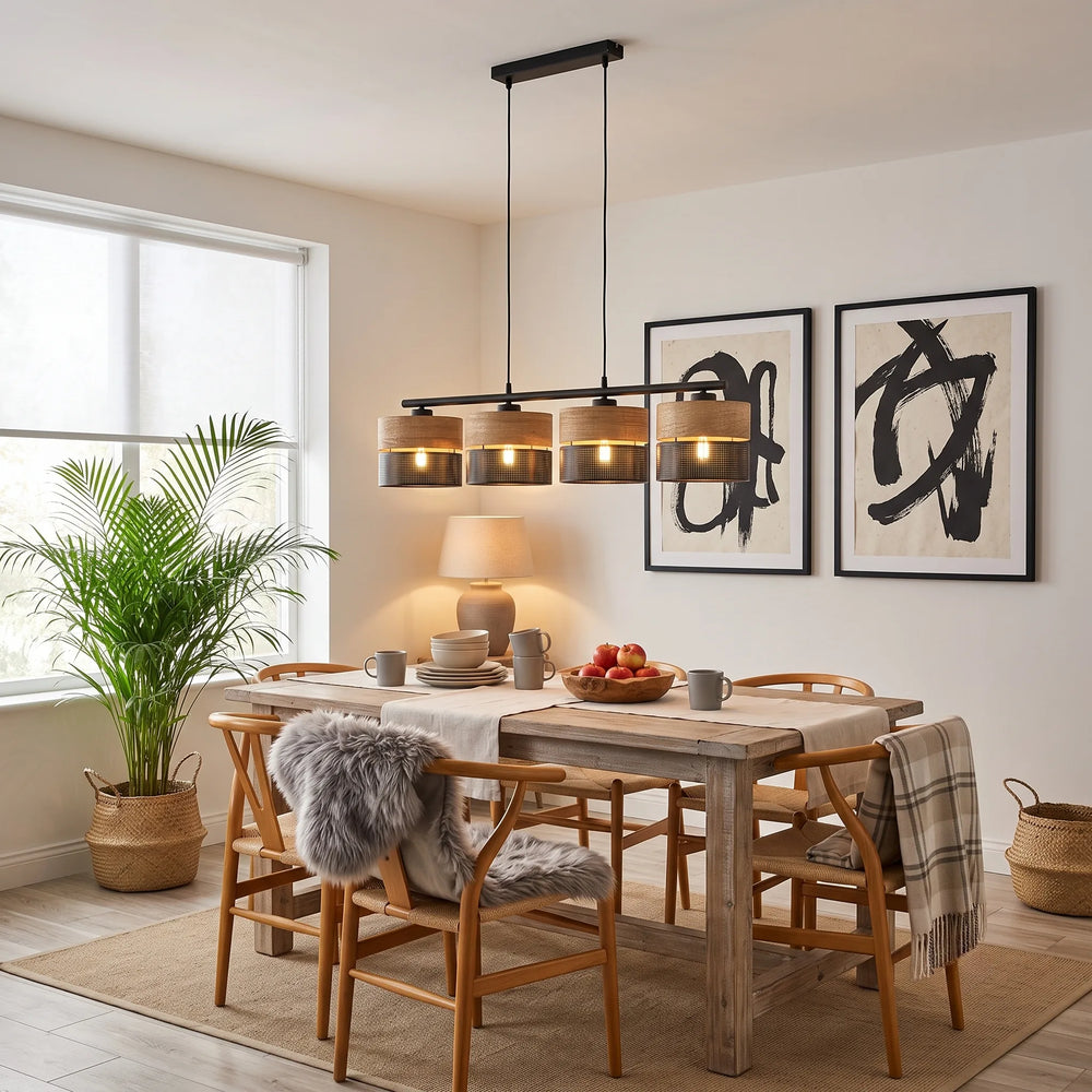 NICOL Luminaire suspendu minimaliste nordique pour îlot de cuisine, salle à manger et salon