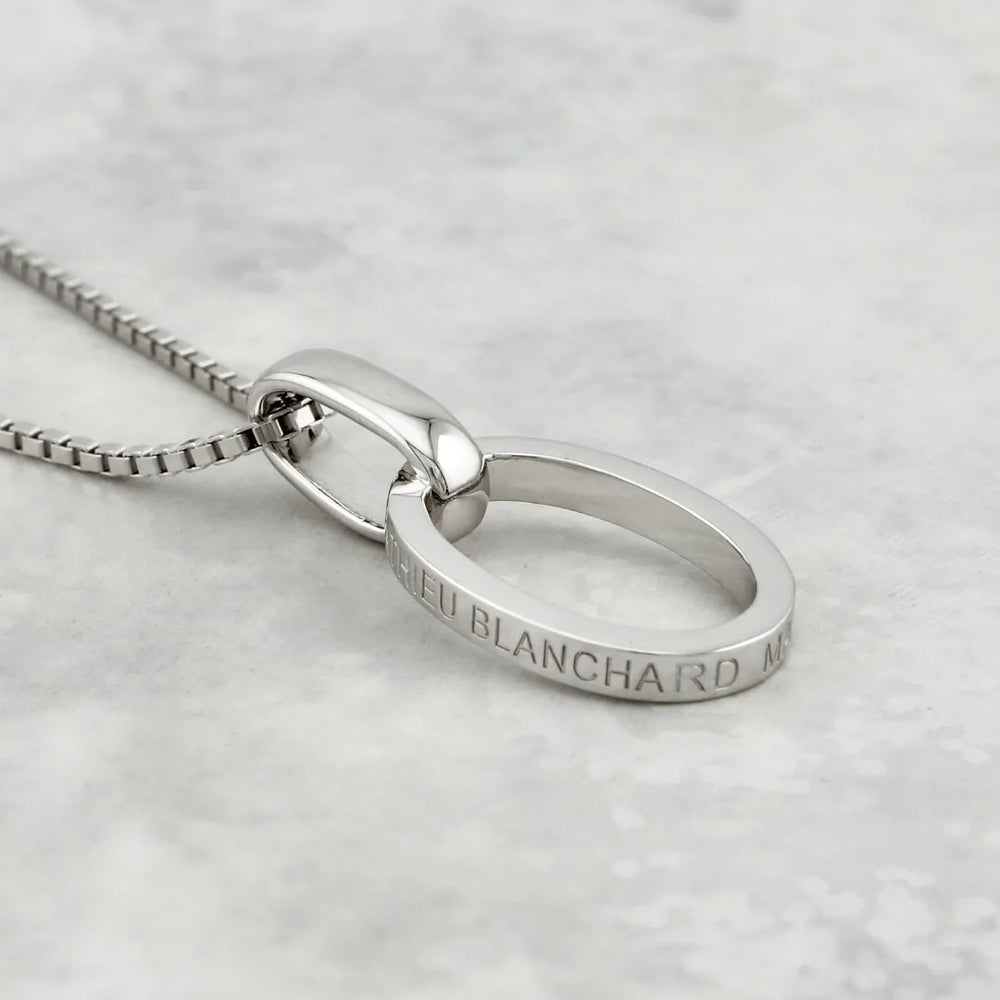 Collier Union en argent sterling