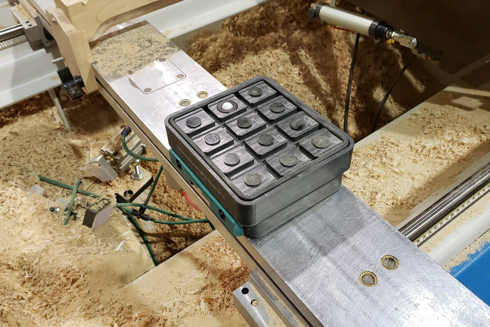 Blocs d'aspiration CNC pour systèmes de circuits 132*146 - hauteur 50 mm
