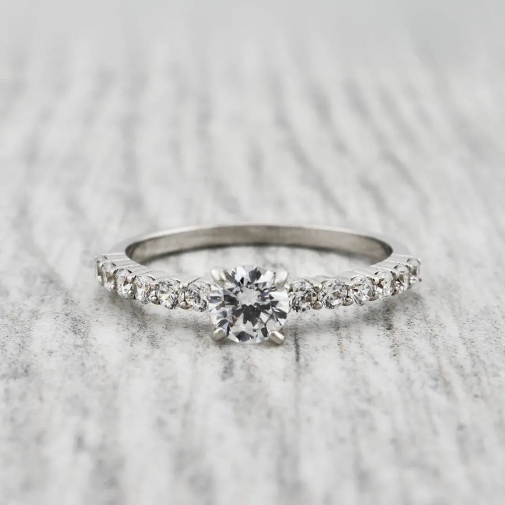 Sterling Silver Sparkle Ring