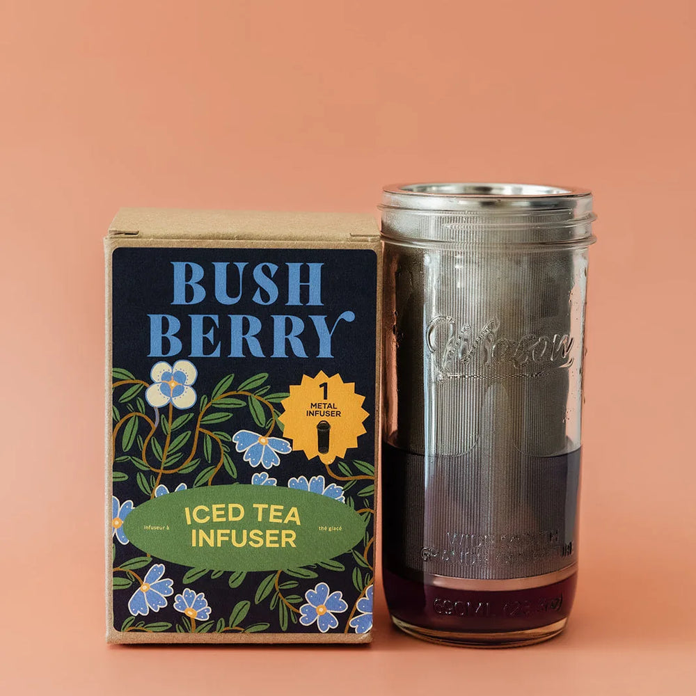 Infuseur pour thé glacé | S'adapte aux pots Mason à large ouverture de 1 L ou 1/2 gallon