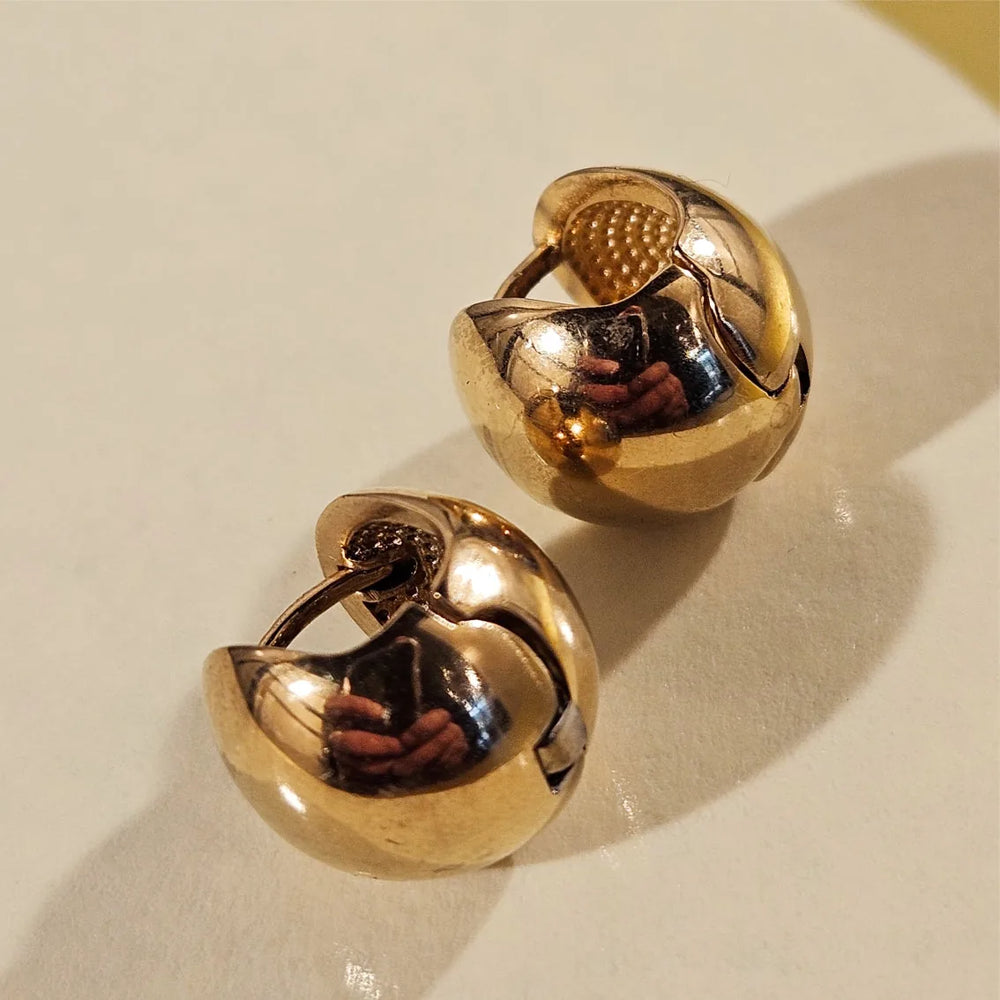 SARINA : Boucles d'oreilles contemporaines à billes