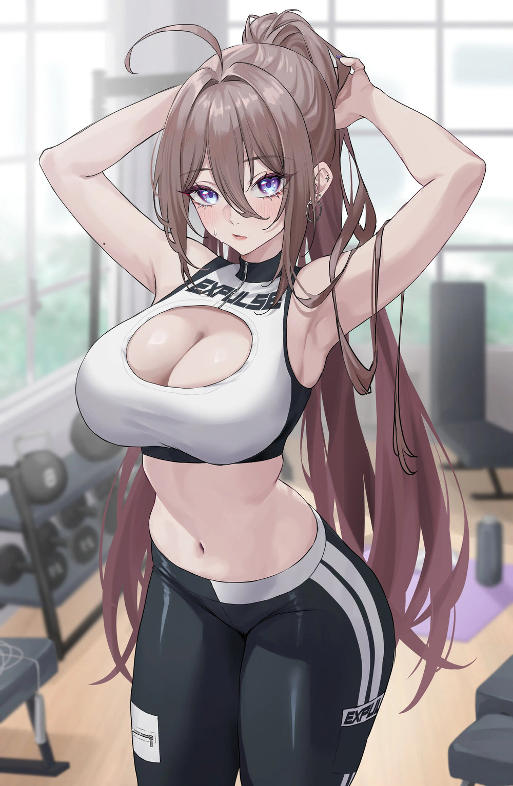 Nana Gym Foil Print
