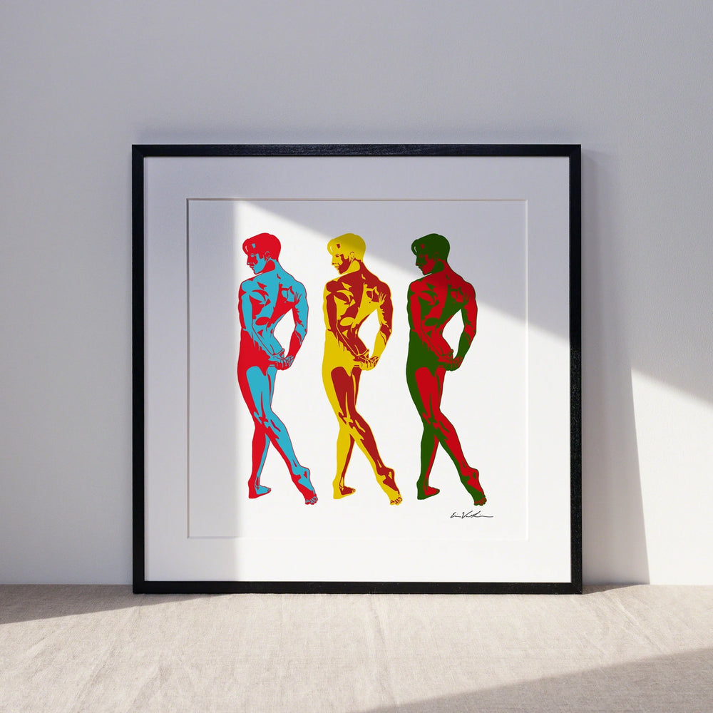 Three Dancers ART PRINT