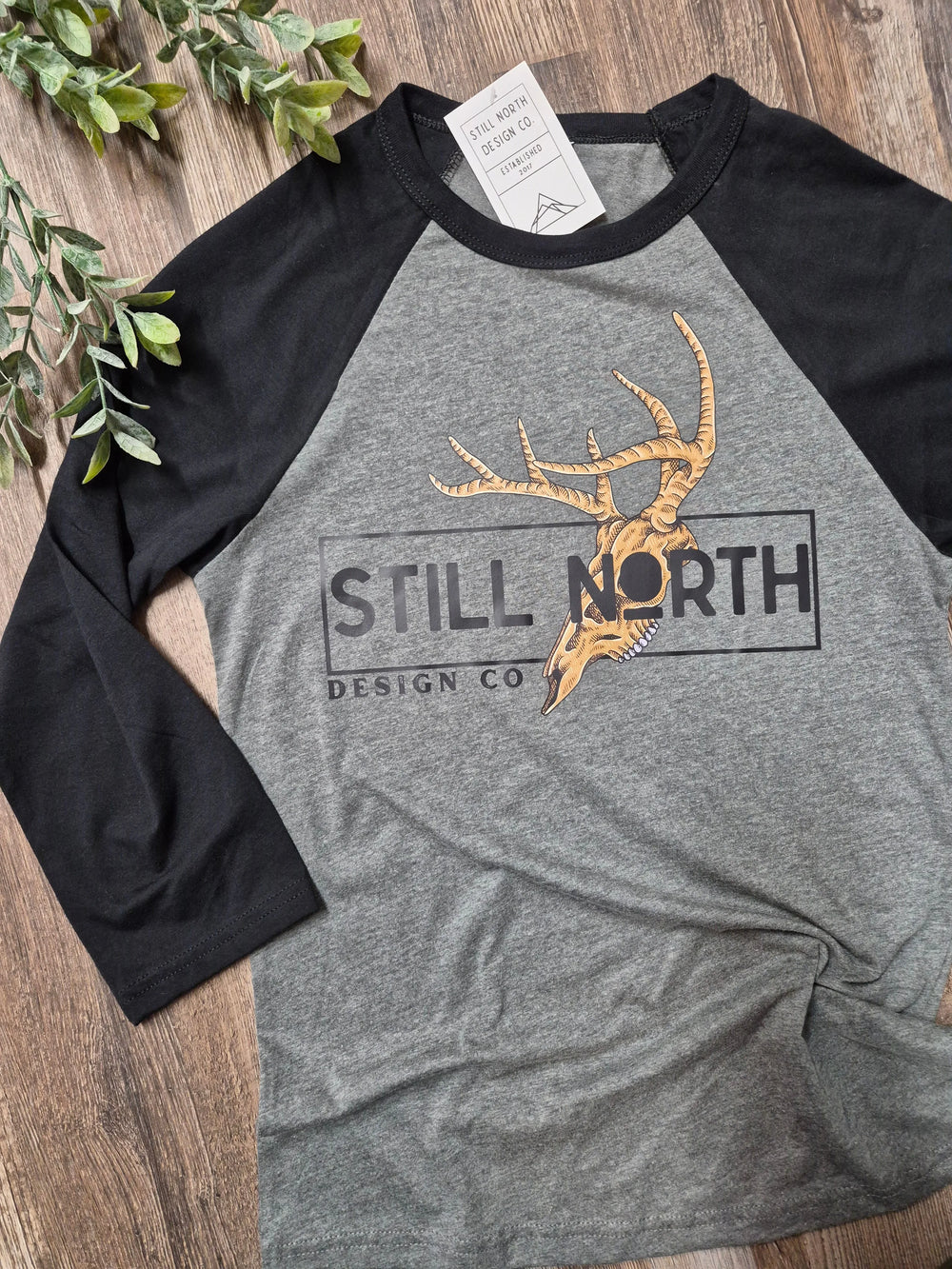 T-shirt de baseball Buck Yeah (liquidation)