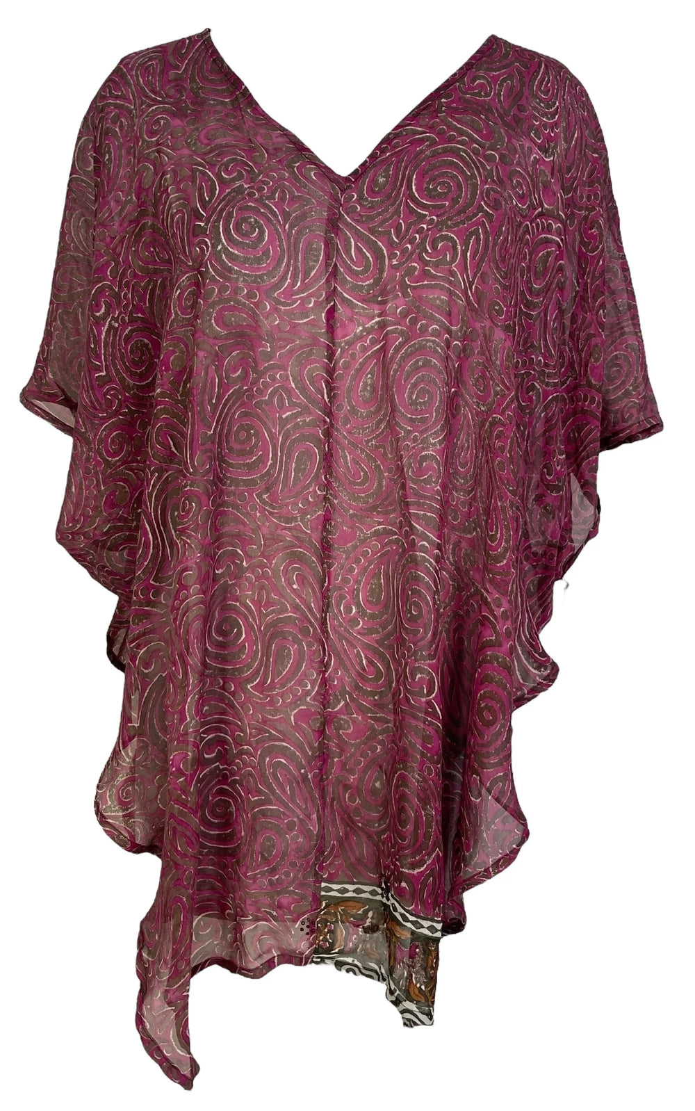 PRG7089 Haut ample en pure soie Avatar
