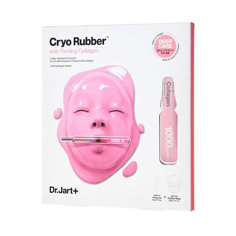Dr.Jart+ Masque facial Cryo Rubber avec collagène raffermissant (Rose)