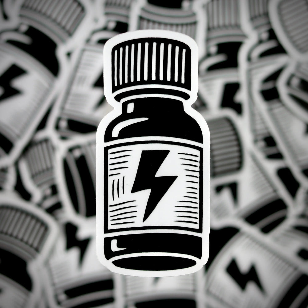 Poppers Sticker
