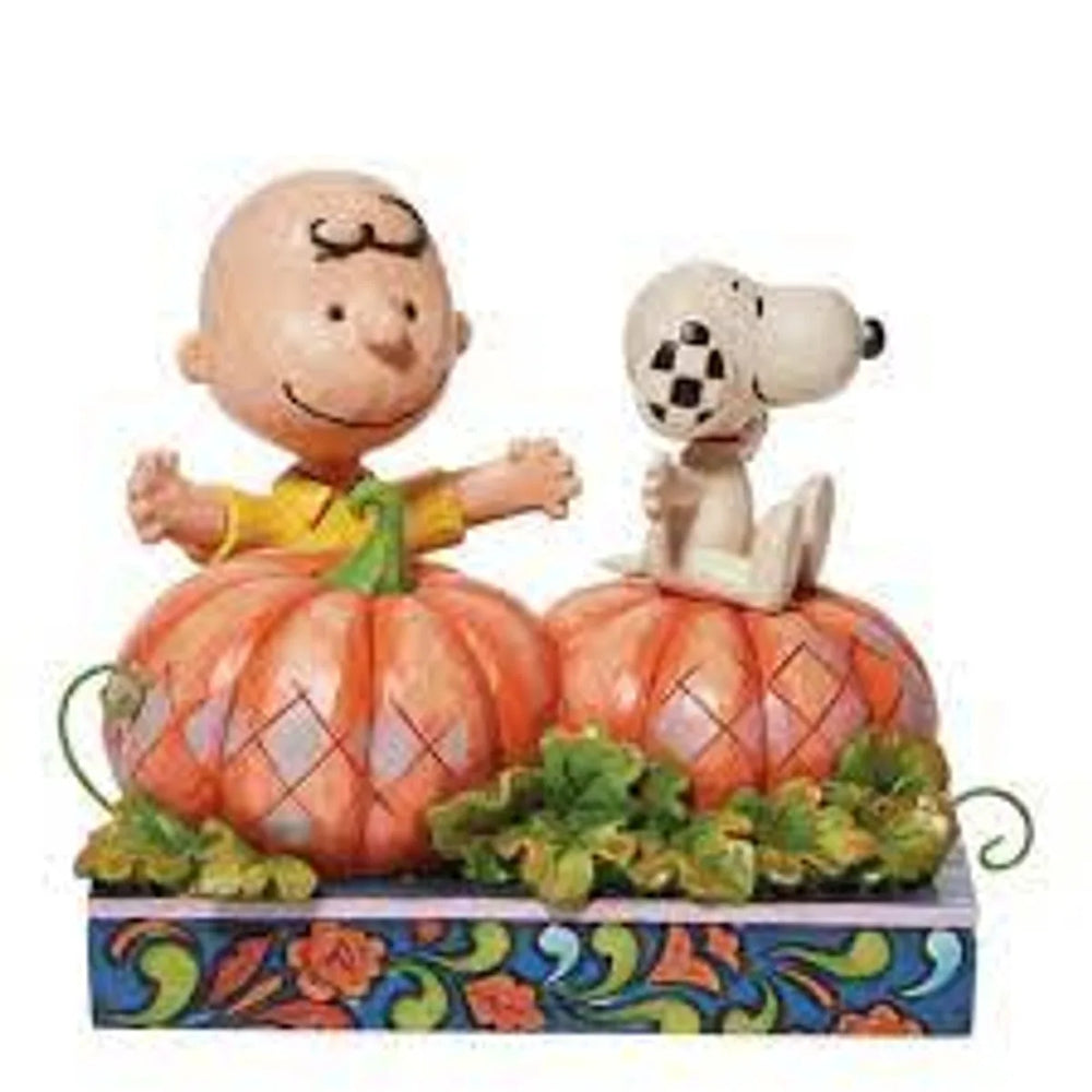 Peanuts - Charlie Brown et Snoopy « Douceurs d'Halloween » Jim Shore