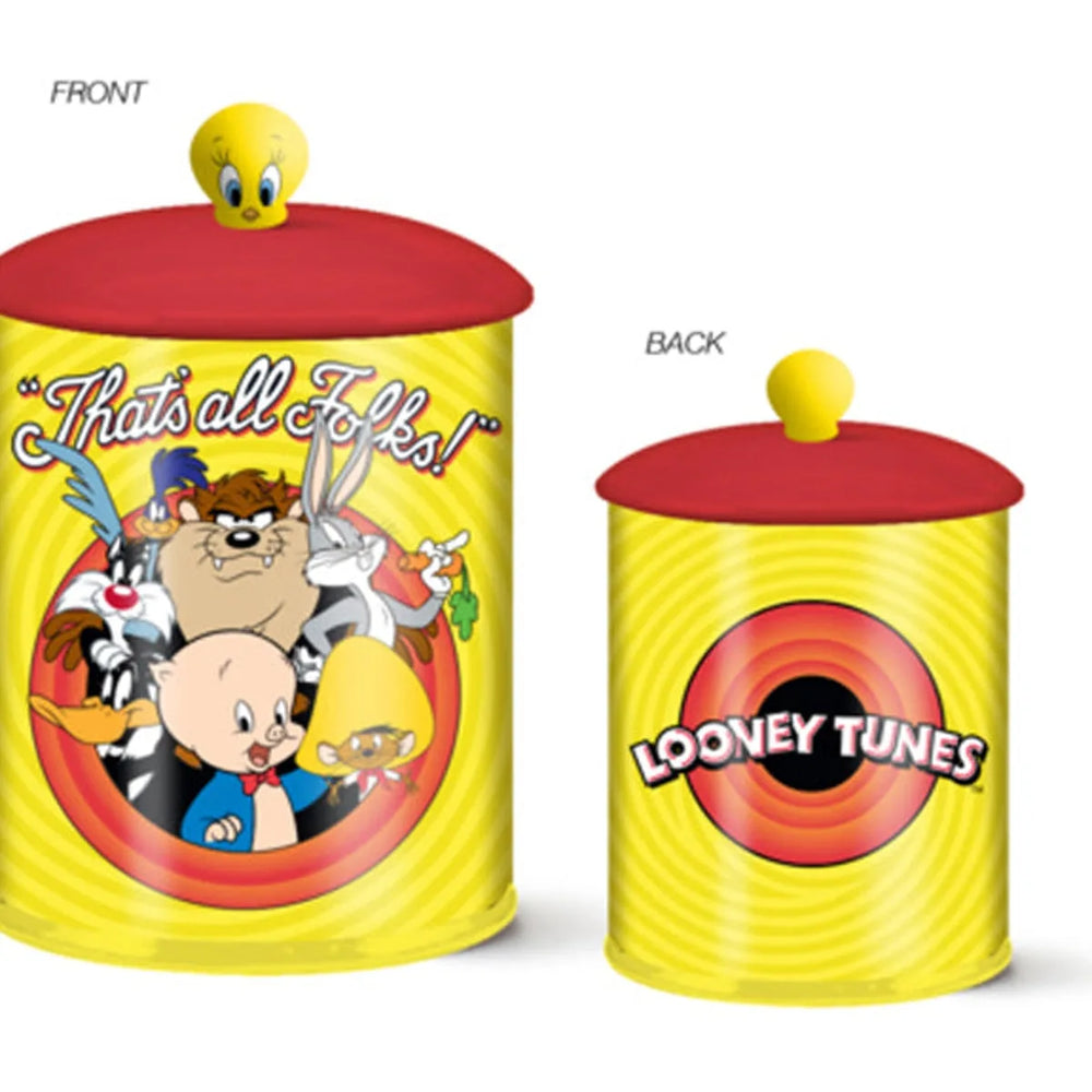 Bocal à biscuits Looney Tunes « That's All Folks » en céramique
