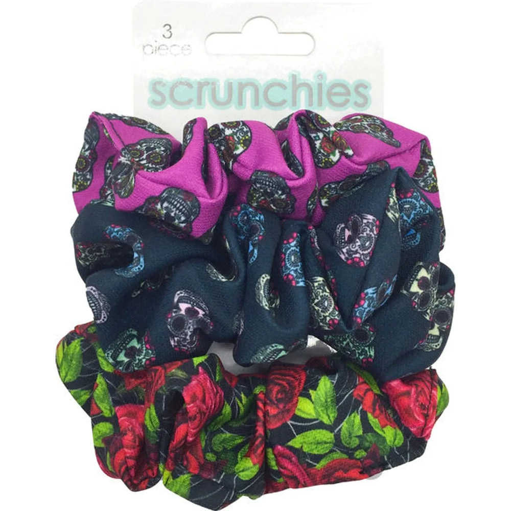 Ensemble de 3 chouchous « Sugar Skull »