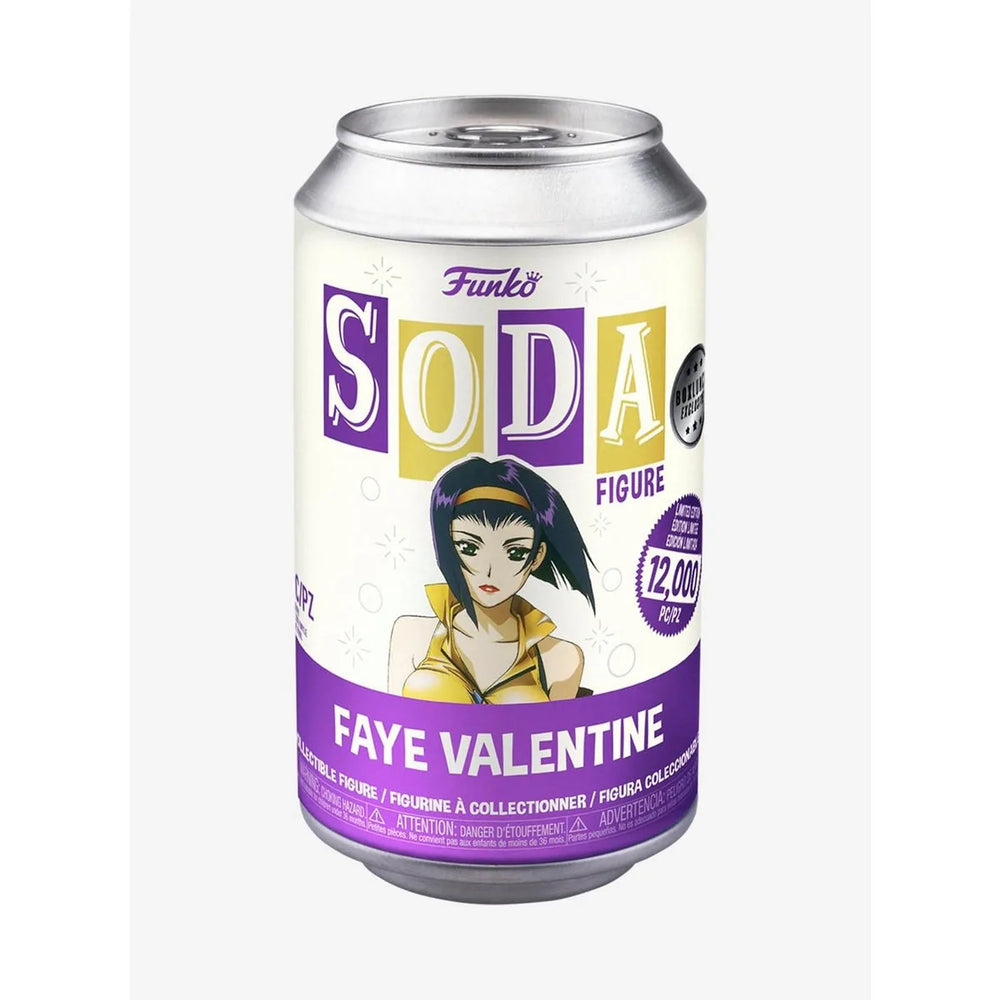 Vinyl Soda - Cowboy Bebop Faye - Box Lunch EXCLUSIVE