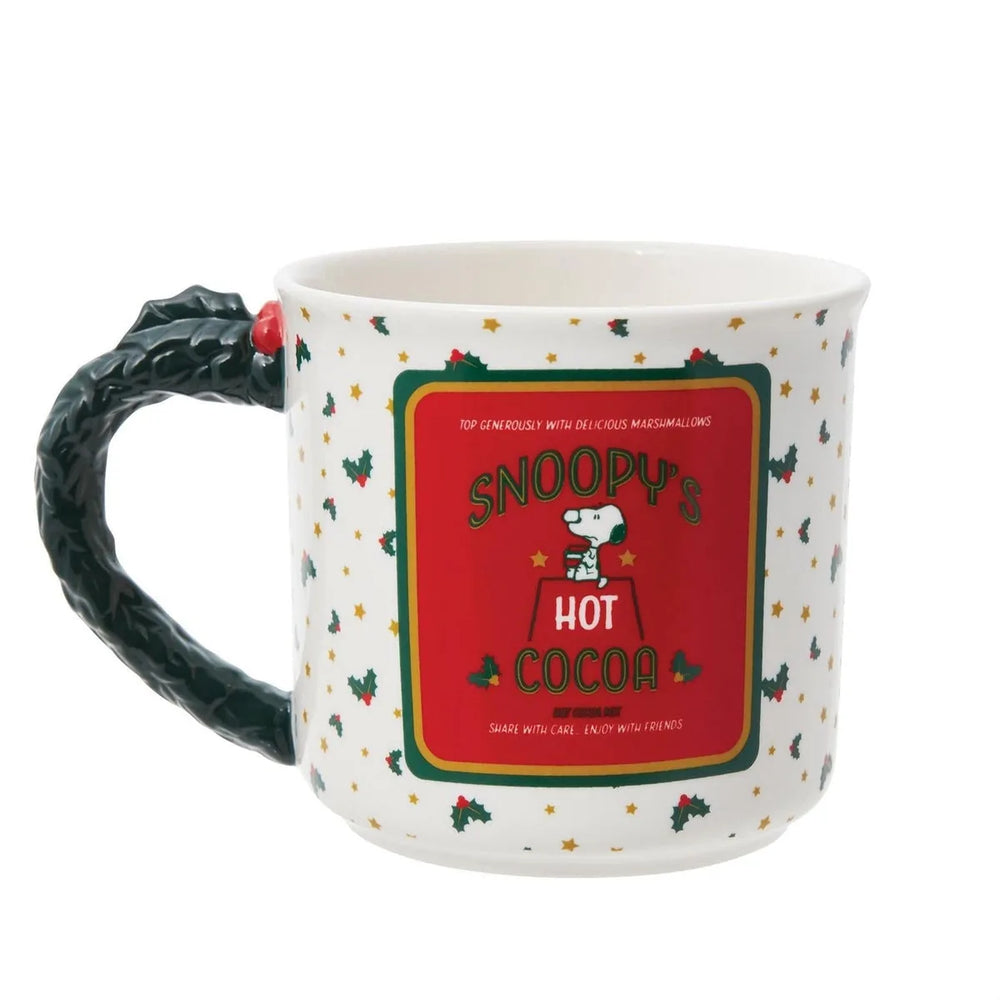 Tasse à chocolat chaud Snoopy aux arachides