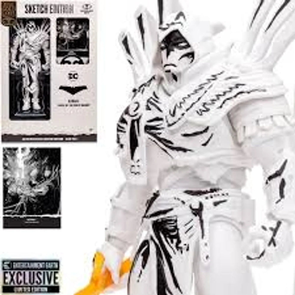 Figurine DC Multiverse Azrael Esquisse Gold Label 7" (Exclusivité EE)