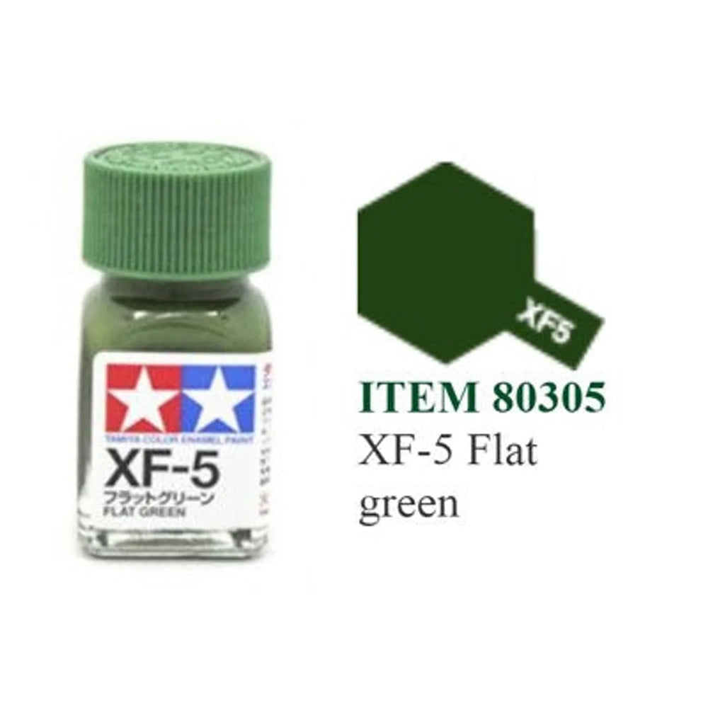 Tamiya EXF-5 Vert Mat Bouteille Mini 10 ml (1/3 oz)