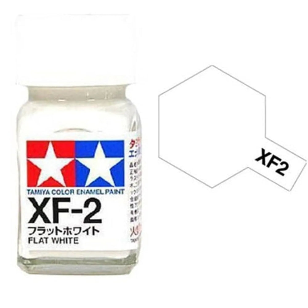 Tamiya Enamel EXF-2 Blanc Mat Mini Bouteille 10mL (1/3oz)