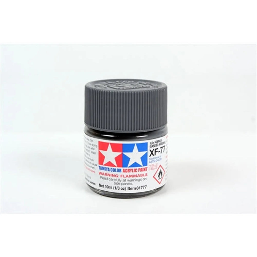 Tamiya Acrylic XF-77 IJN Grey (Sasebo Arsenal) Mini Bottle 10mL (1/3oz)