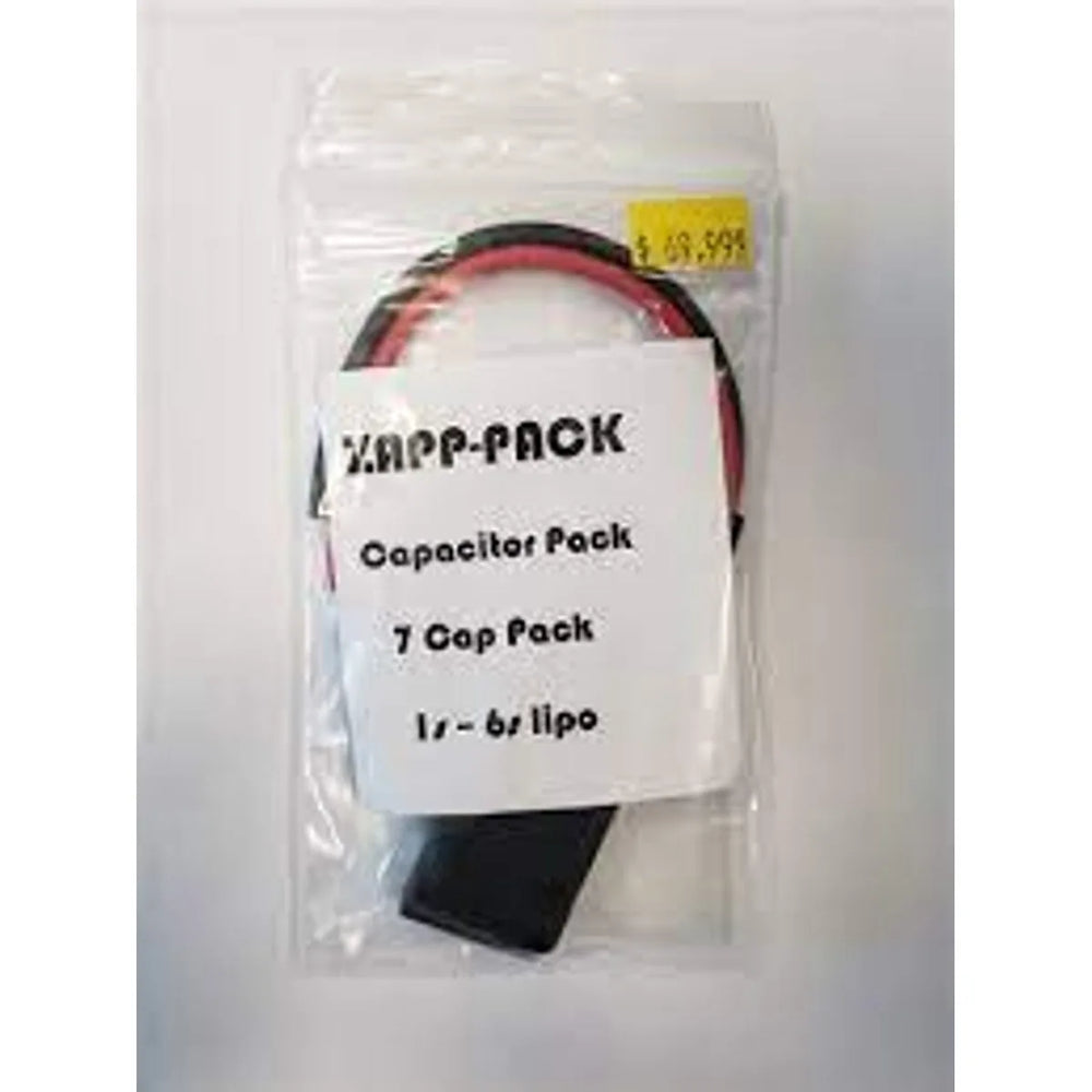 Ensemble de condensateurs Zapp-Pack 7 condensateurs (Lipo 1s-6s) NIB