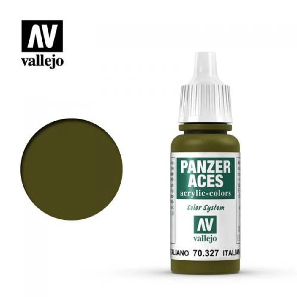 Vallejo 70327 Panzer Aces Équipage de char italien Peinture Acrylique 17 ml NIB