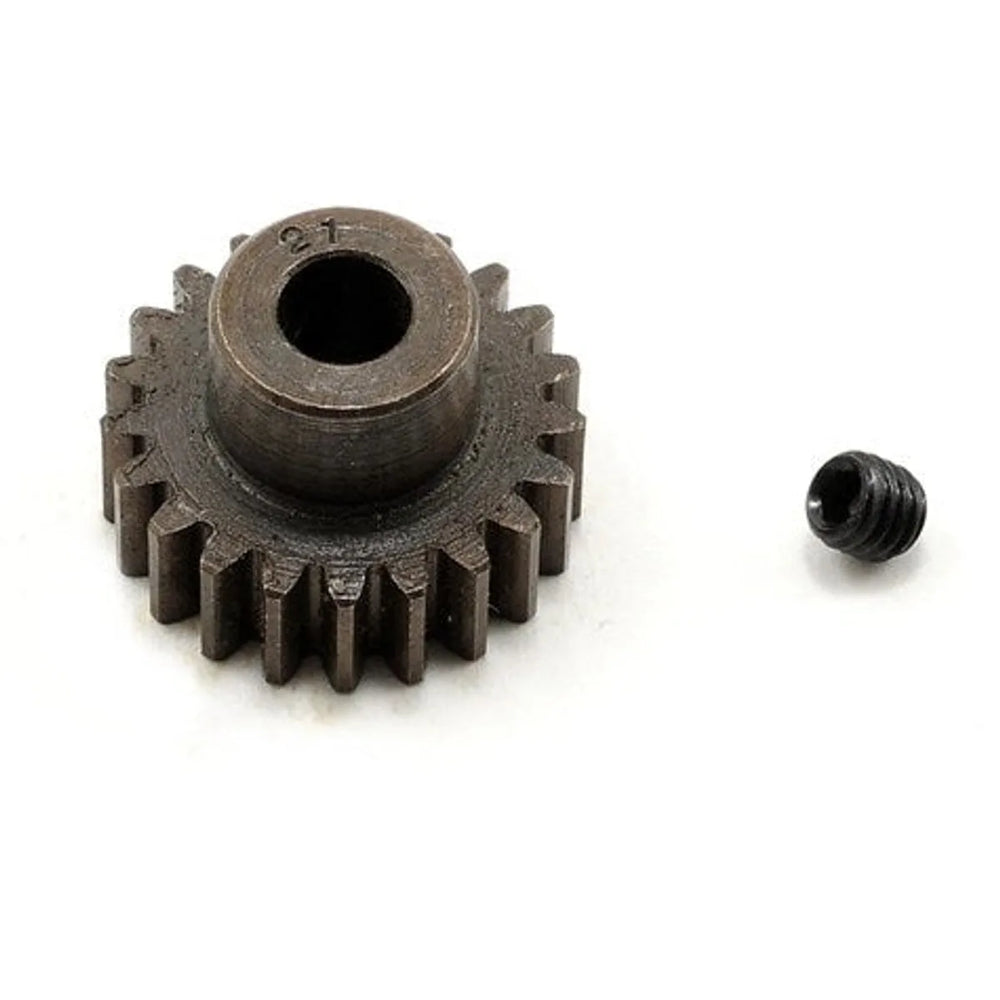 Engrenage conique Robinson Racing 8721 21 dents en acier extra-dur .8 Mod avec alésage de 5 mm