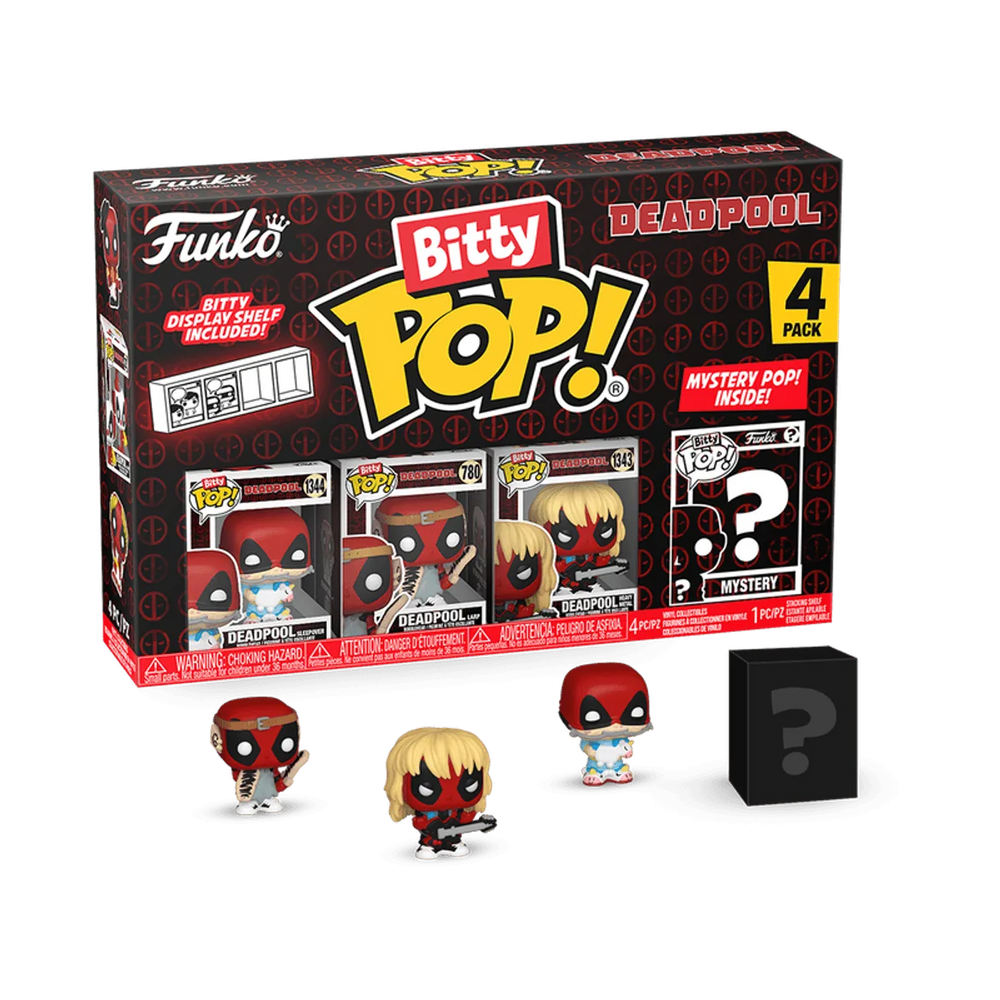 Bitty POP! Deadpool Sleepover, Larp, Heavy Metal