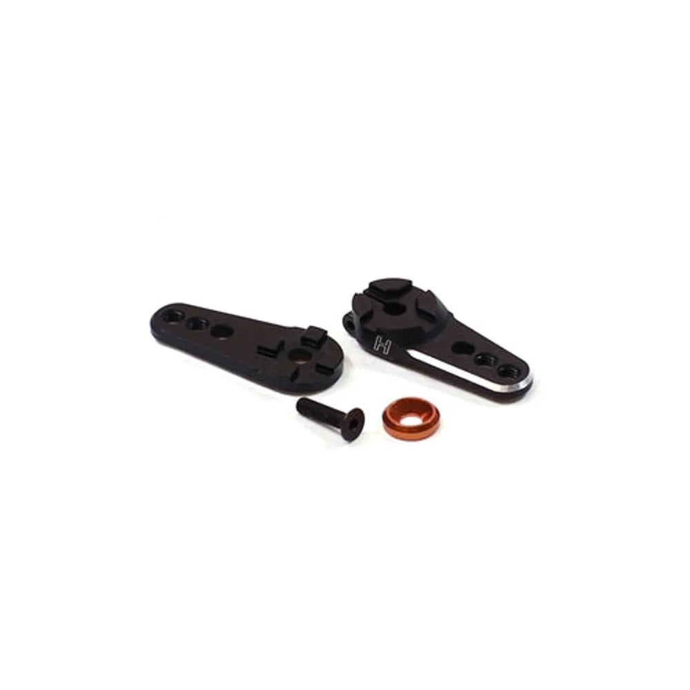 Racers Edge RCE10210H Bras de servo double réglable à pince en aluminium 24 dents pour Hitec NIB