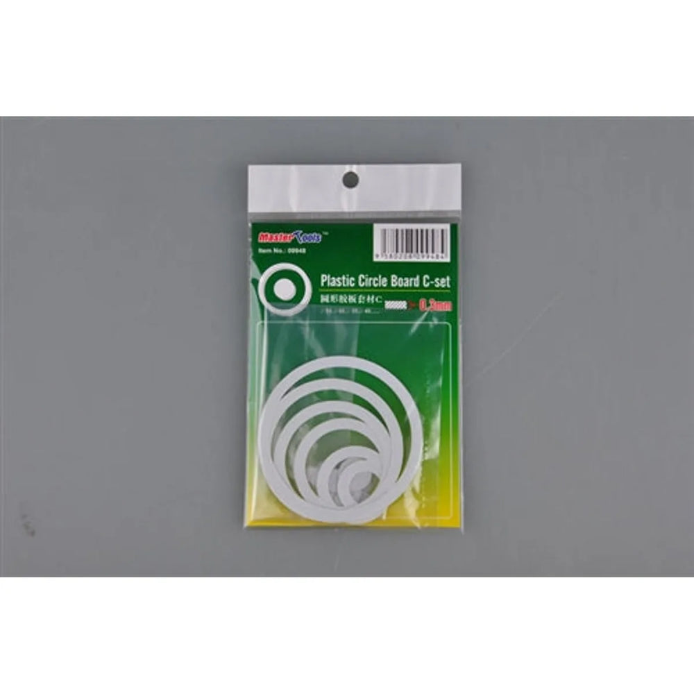 Master Tools 09948 Planche à Cercle en Plastique C-set - Pointe de 0,3 mm