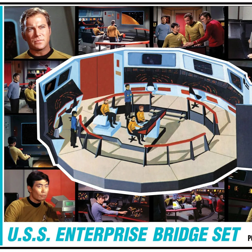 AMT Star Trek Enterprises Bridge 1:32 Model Kit