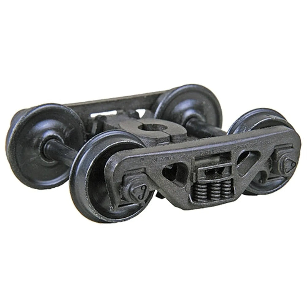 Kadee 560 HO ACL Barber S-2 Roulements à rouleaux Camions auto-centrants avec roues lisses de 36" 2 pièces 1 paire NIB