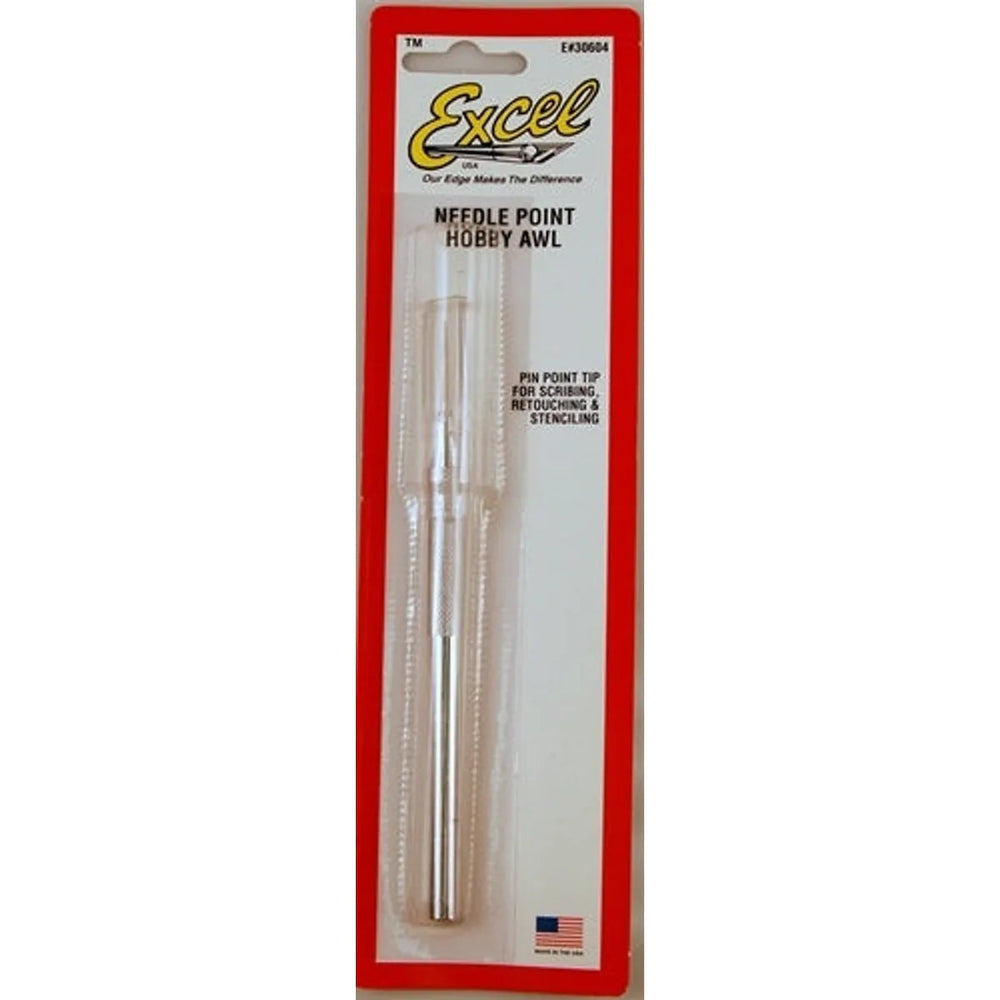 Excel 30604 Needle Point Scribe Tool Hobby Awl NIB
