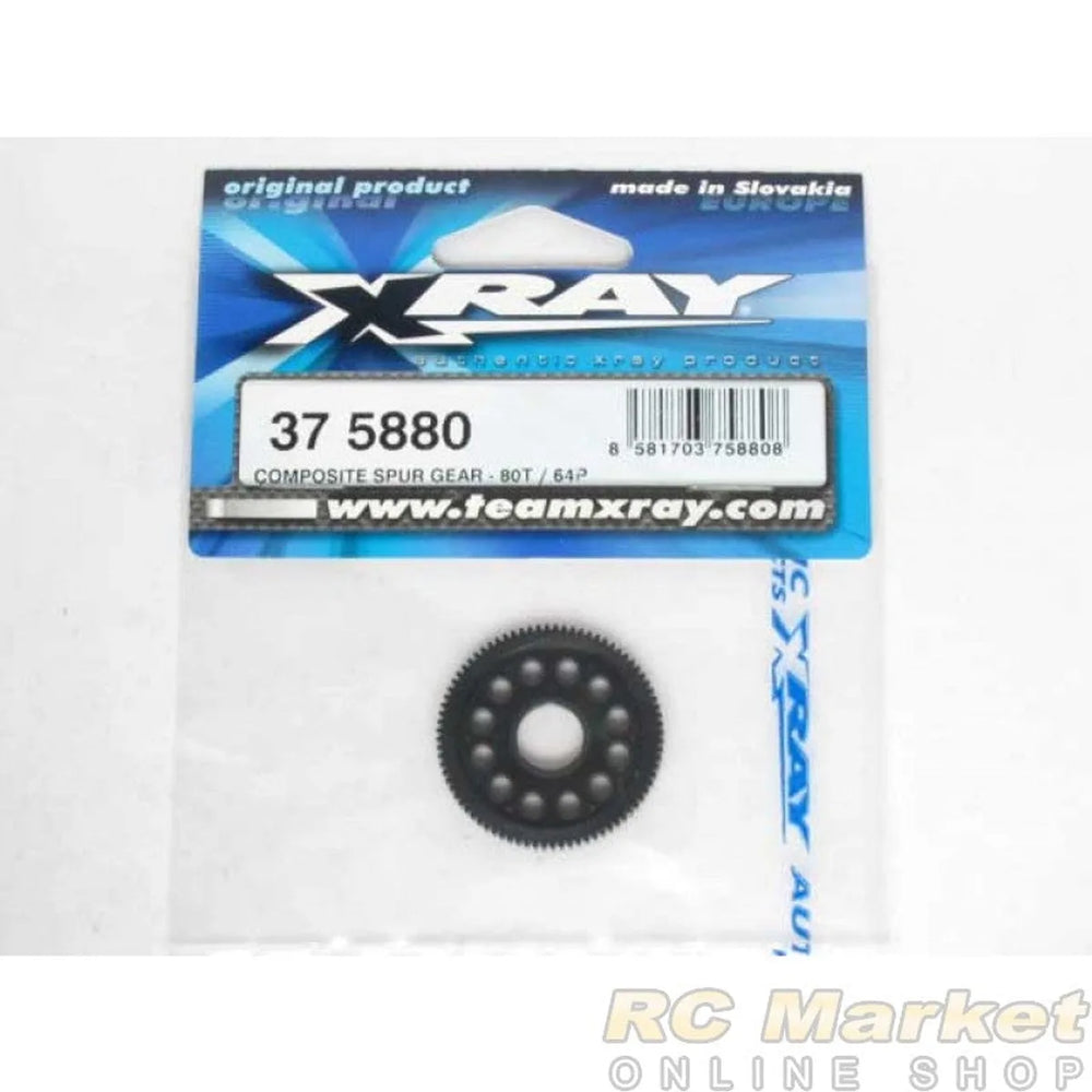 XRAY 375880 64P Composite Spur Gear (80T) NIB