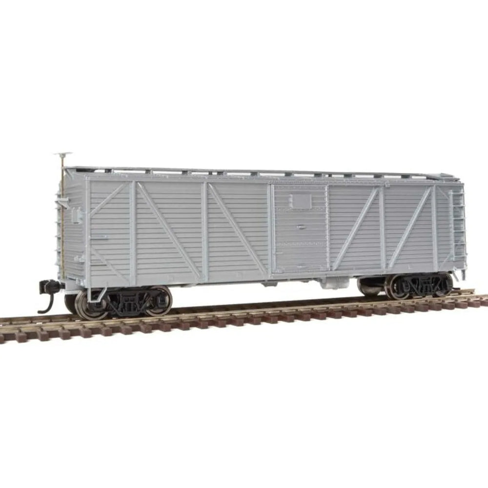 Walthers Mainline 910-40550 HO 40' Fourgon composite à revêtement simple ARA avec extrémités Murphy non décoré NIB RTR