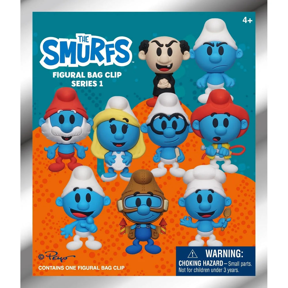 Smurfs Series 1 3D Foam Mystery Bag Clip