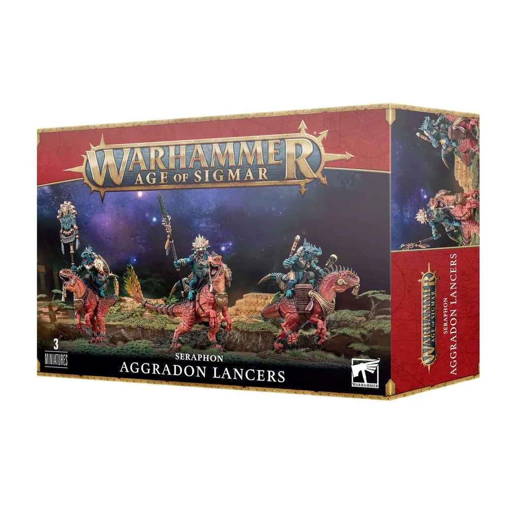 Warhammer Age of Sigmar : Lanciers Aggradon Seraphon