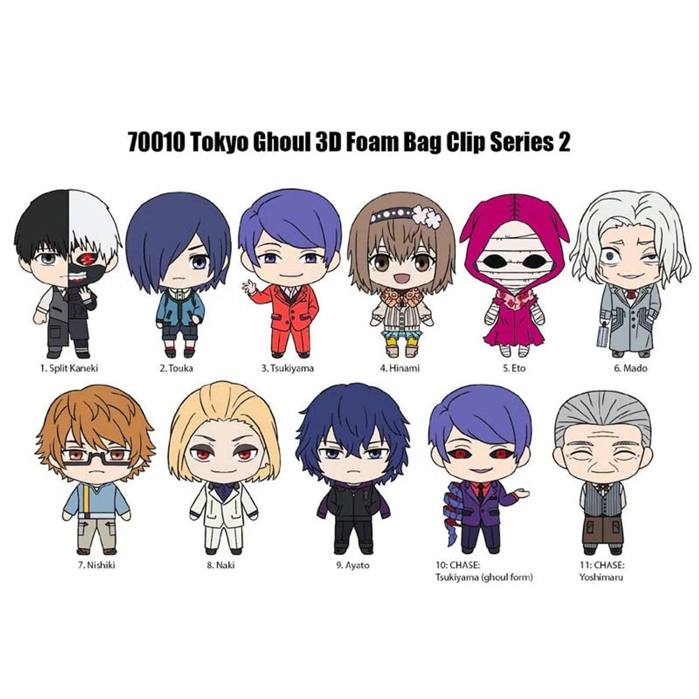 Tokyo Ghoul Series 2 Mystery 3D Foam Bag Clip