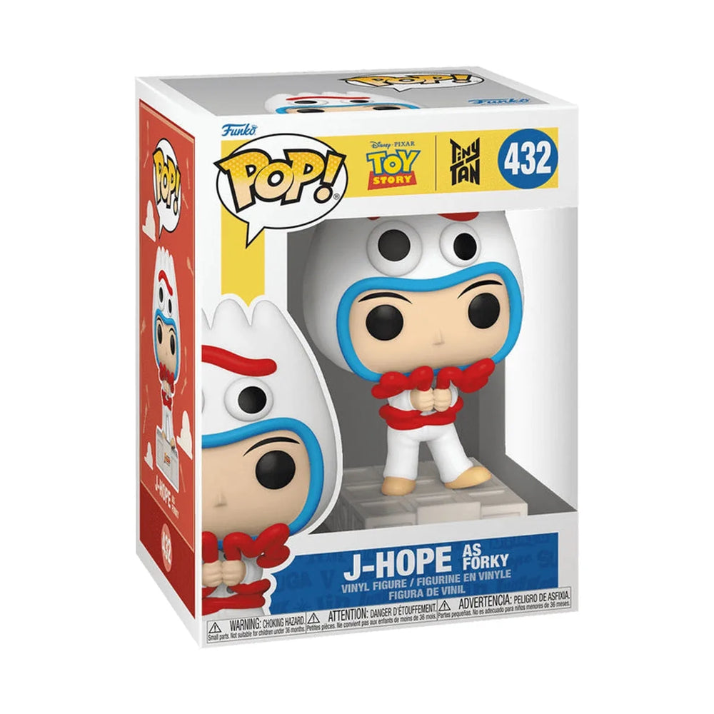 POP! Disney/Pixar Histoire de jouets x Tiny Tan - J-Hope en Fourchette