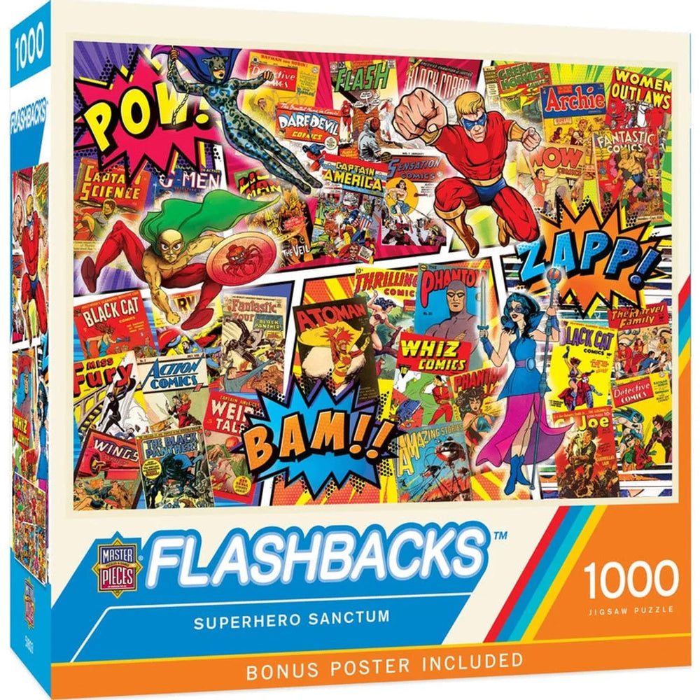 Flashbacks - Le Sanctuaire des Super-héros Casse-tête 1000 mcx