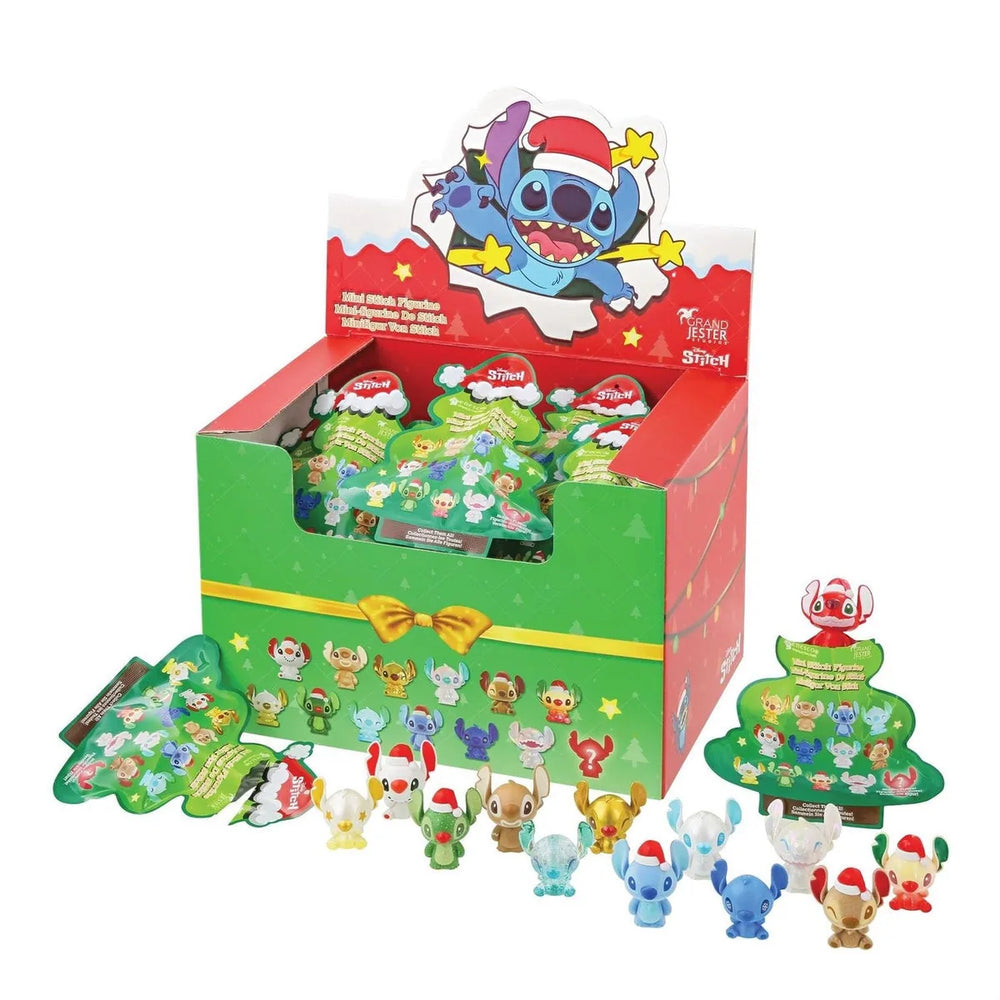Grand Jester Disney Lilo & Stitch - Figurine mystère mini Noël Stitch