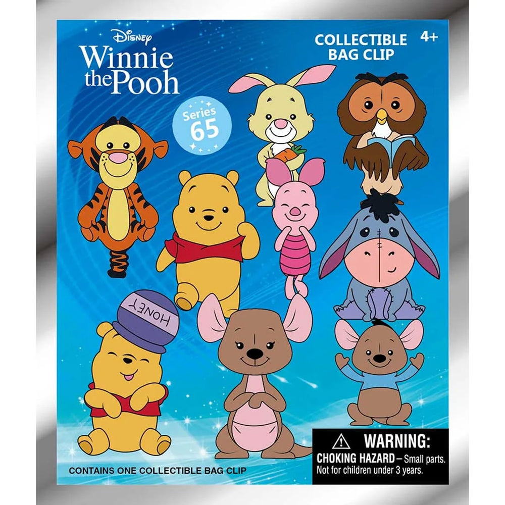 Disney Winnie l'Ourson Série 65 Porte-clés mystère en mousse 3D
