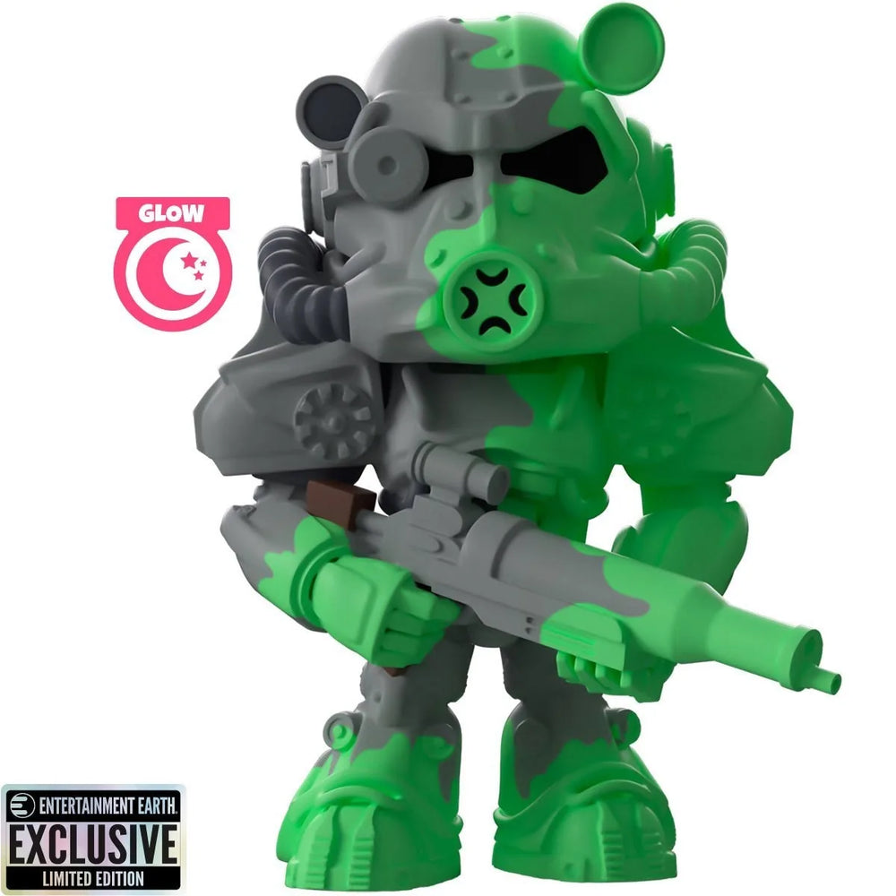 Youtooz Fallout T-60 Power Armor Radioactive Waste GITD Vinyl Figure EE Exclusive