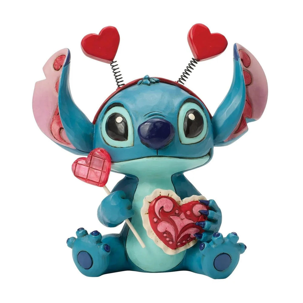 Disney Lilo & Stitch - Stitch Saint-Valentin "Fou de toi" par Jim Shore