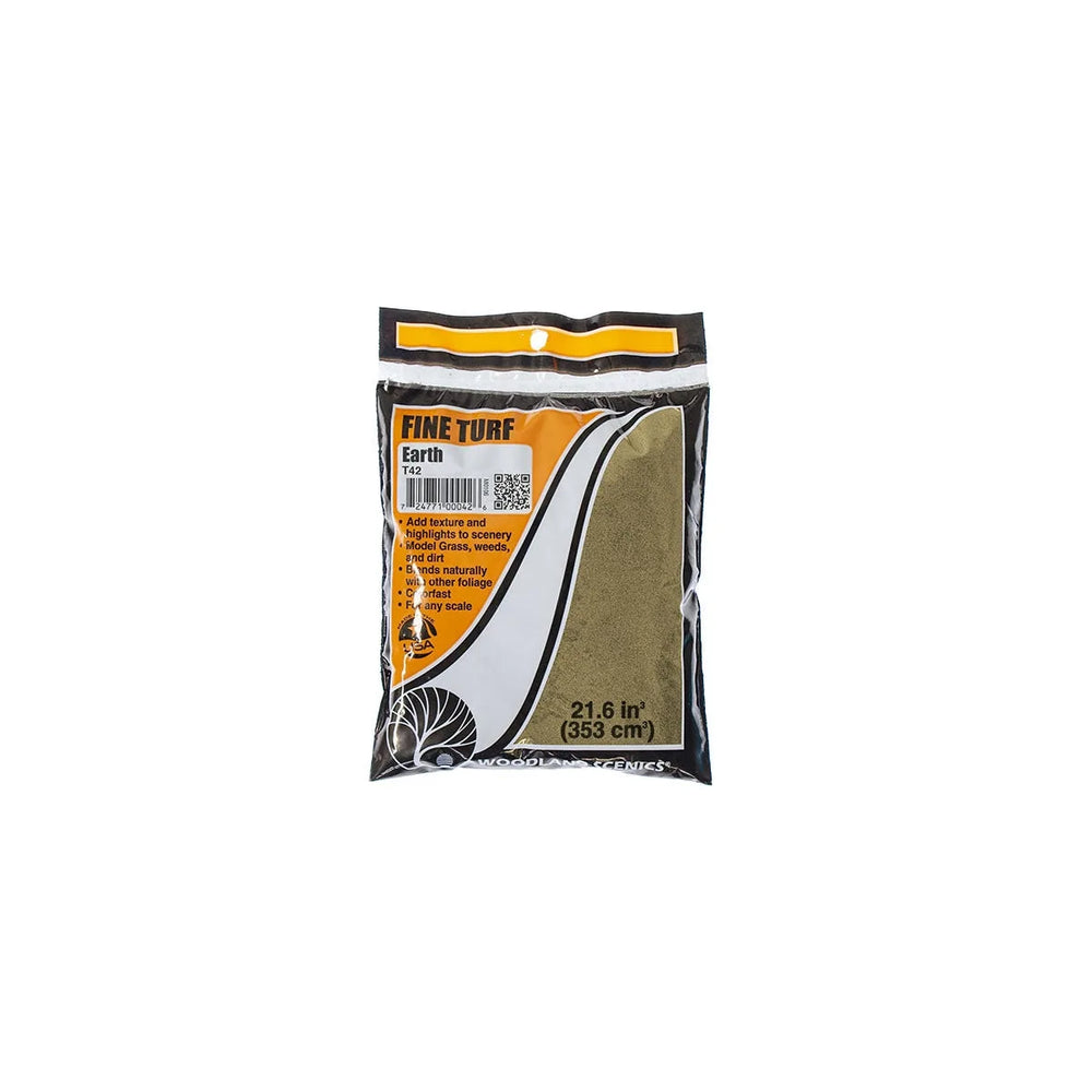 Woodland Scenics Terre Fine 21,6 po³/353 cm³