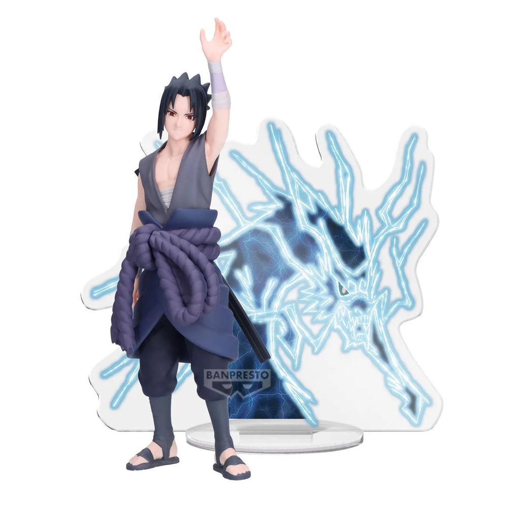 Naryto Shippuden Panel Spectacle - Lightning From Heaven - Sasuke Uchiha